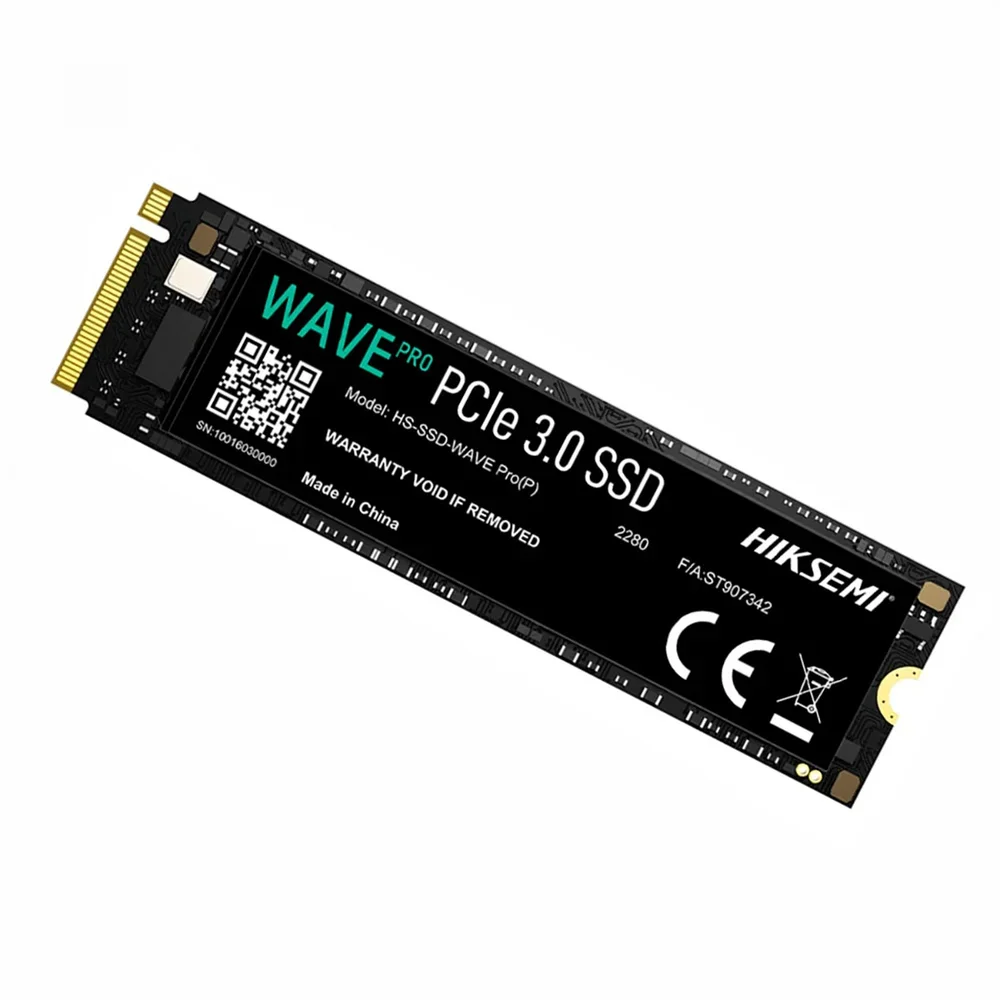 Imagem 3 de 4 do produto SSD Hiksemi Wave Pro, 256gb, M.2 2280, PCie 3.0 - Hs-ssd-wave Pro(p) 256g
