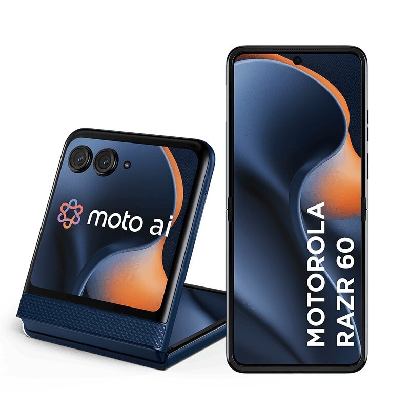 Smartphone Motorola Razr 60 5g - Azul Marinho, 256gb, 24gb Ram (12gb Ram + 12gb Ram Boost), Câmera 50 Mp, Tela De 6,9"
