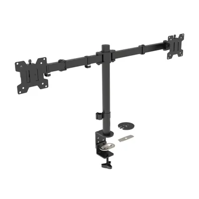 Suporte de Mesa Triarticulado 2 Monitores de 10" A 24" Multivisão