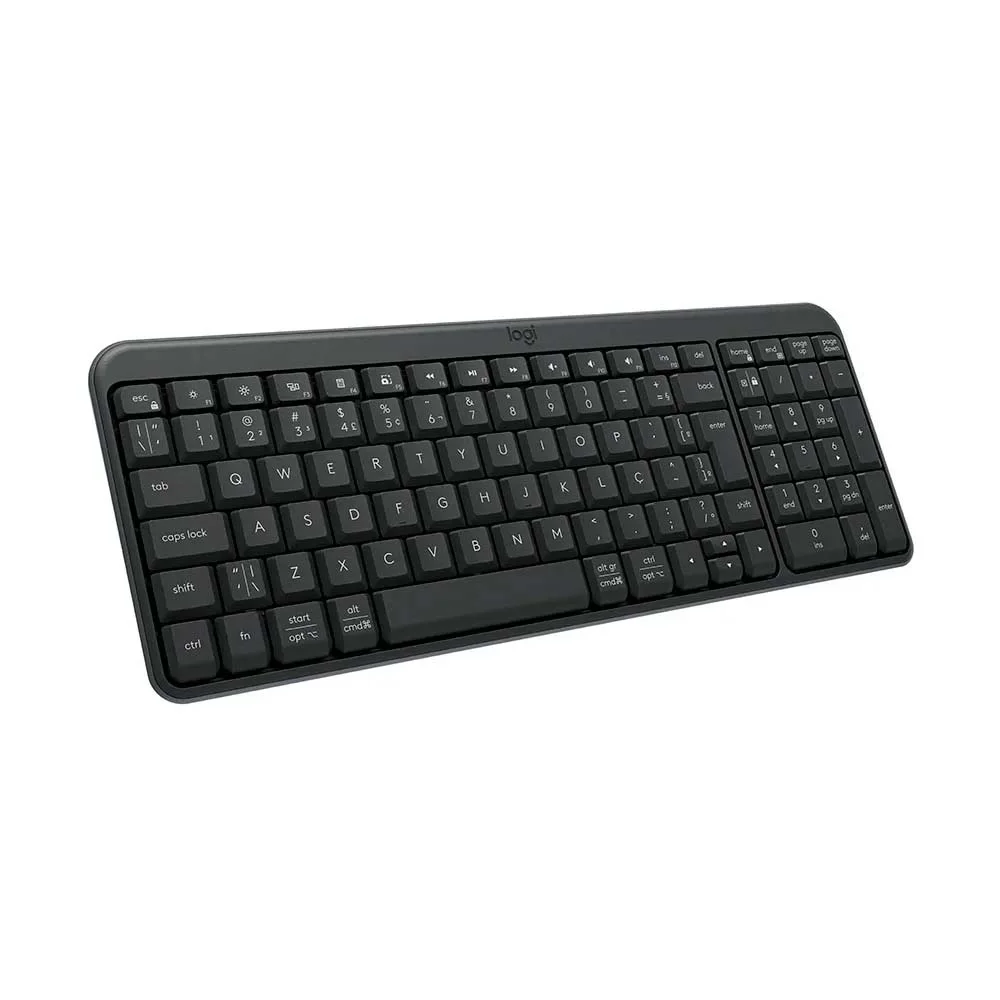 Imagem 2 de 5 do produto Teclado Bluetooth Logitech K250 Grafite 920-013448