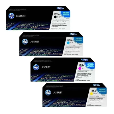 Kit 4 Toner Cb540a Cb541a Cb542a Cb543a 125a Cp1215 Cp1515 Cp1518 Cm1312
