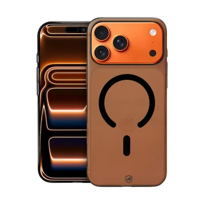 Capa Para Iphone  17 Pro Max - Crystal Slim Magsafe - Não Amarela - Dark - Gshield