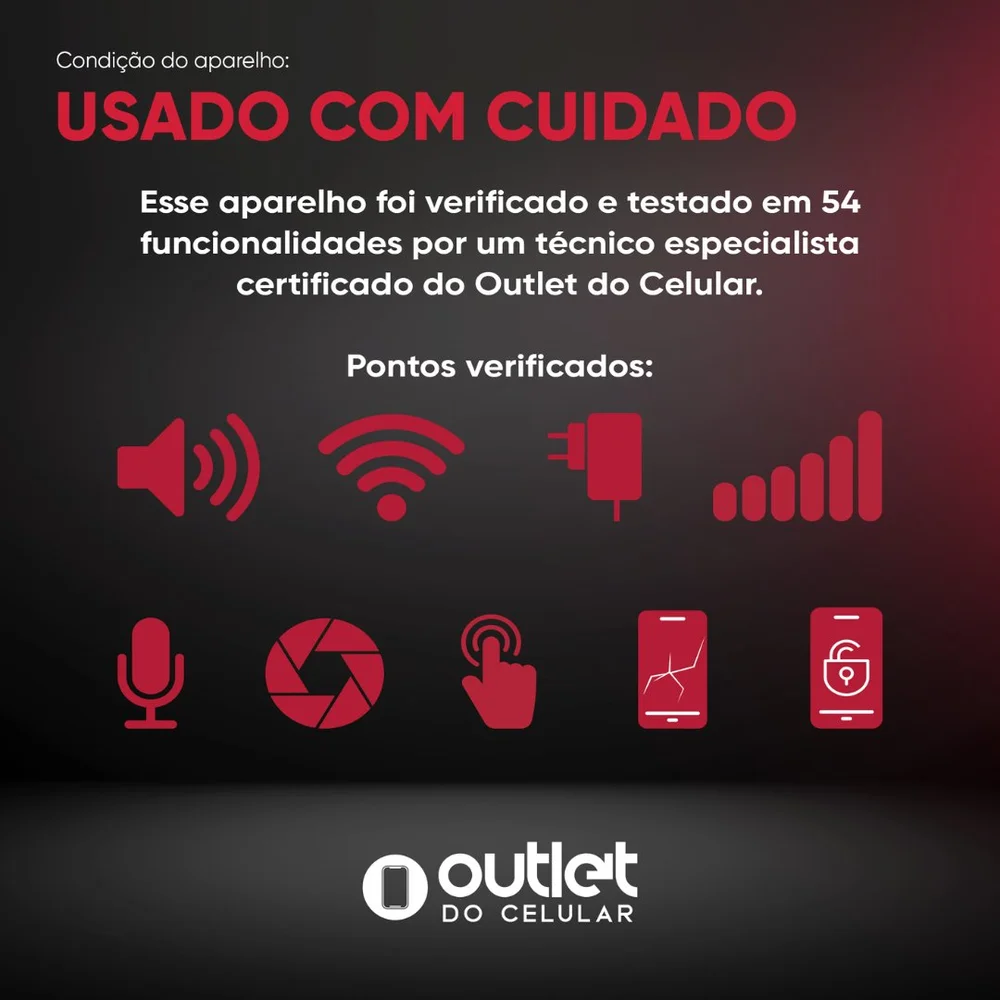 Imagem 3 de 5 do produto Iphone 12 256gb - Verde - Usado Com Cuidado - Grade B