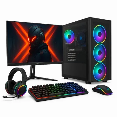 PC Gamer 3green, Amd Ryzen 7 5700g, 32gb Ddr4, Geforce Gtx 1660 6gb, SSD 1TB M.2, Monitor Gamer 24" 180hz 1ms Preto 3g32gb-20