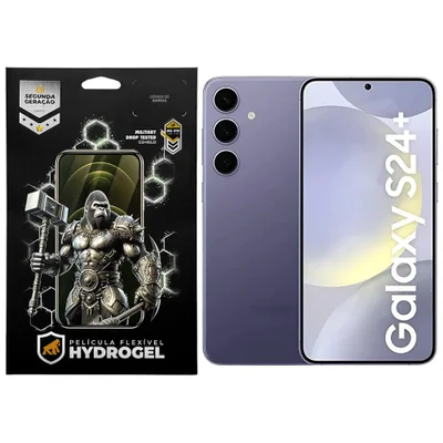 Kit Película Frontal + Traseira Para Samsung Galaxy S24 Plus - Proteção Completa - Gshield