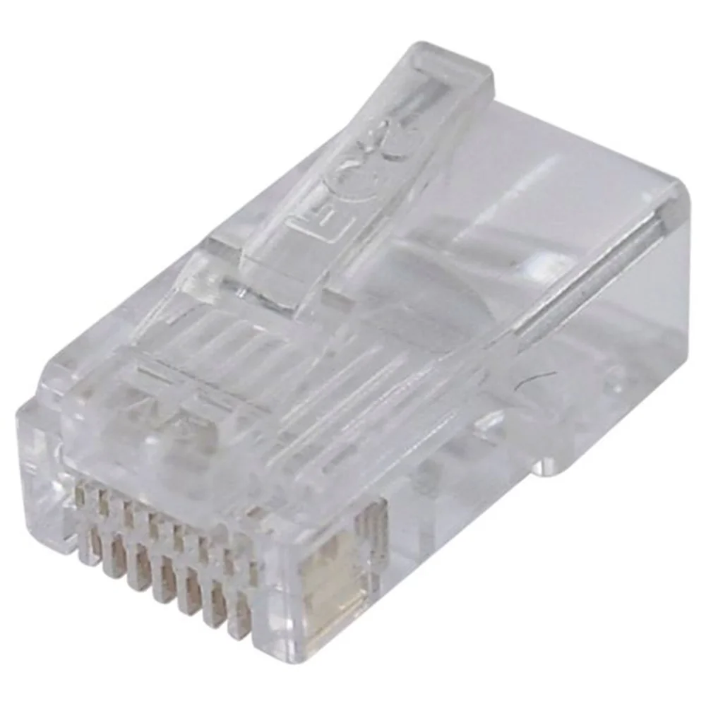 Imagem 3 de 4 do produto Conector Rj-45 Furukawa Sohoplus, Cat5, Pacote C/ 10 Unidades - 35050291
