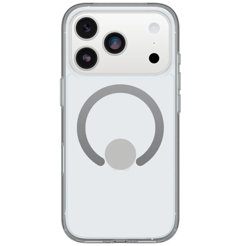 Imagem 4 de 5 do produto Capinha Clear Iph 17 Pro Magnética Compatível Com Magsafe Sem Marca D’água