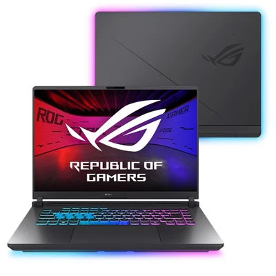 Notebook Asus Rog Strix G16 Intel® Core™ i9 16gb, 512gb SSD, Tela De 16”, RTX 5060, Windows 11 home, Eclipse Gray - G615jmr-s5001w - Bivolt
