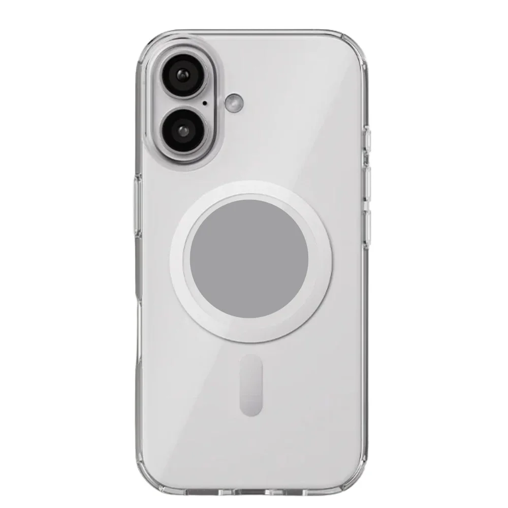 Imagem 3 de 5 do produto Case Híbrida Transparente Iph 17 | Indução | Reforço Anti-impacto
