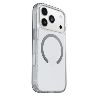 Case Clear Iph 17 Pro Magnética Compatível Com Magsafe Quinas Reforçadas
