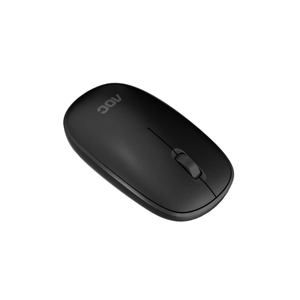 Imagem 5 de 5 do produto Mouse Óptico Sem Fio Wireless 2.4 Ghz 1600 Dpi - Preto - Aoc