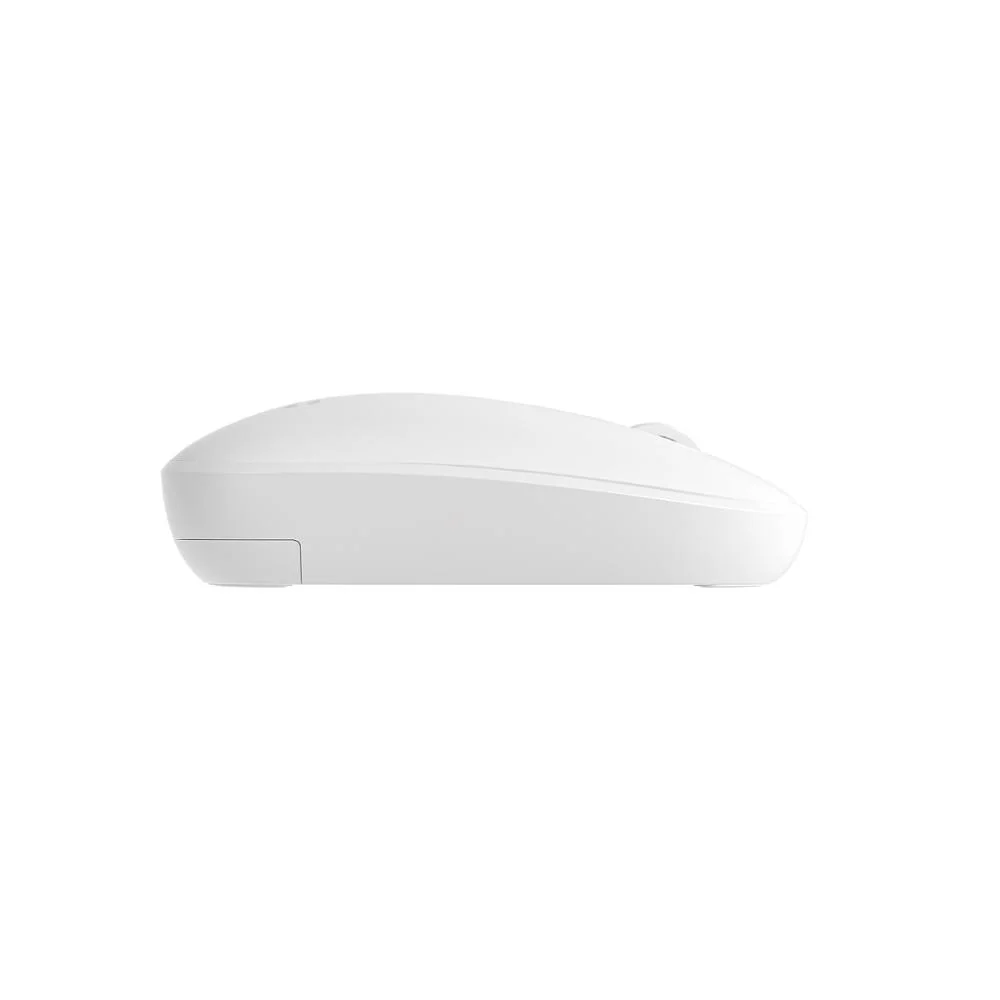 Imagem 2 de 5 do produto Mouse Óptico Sem Fio Wireless 2.4 Ghz 1600 Dpi - Branco - Aoc