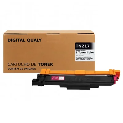 Toner Tn217 Magenta P/TN217 HL-L3210 HL-L3210CW DCP-L3551 DCP-L3551CDW MFC-L3750 MFC-L3750CDW