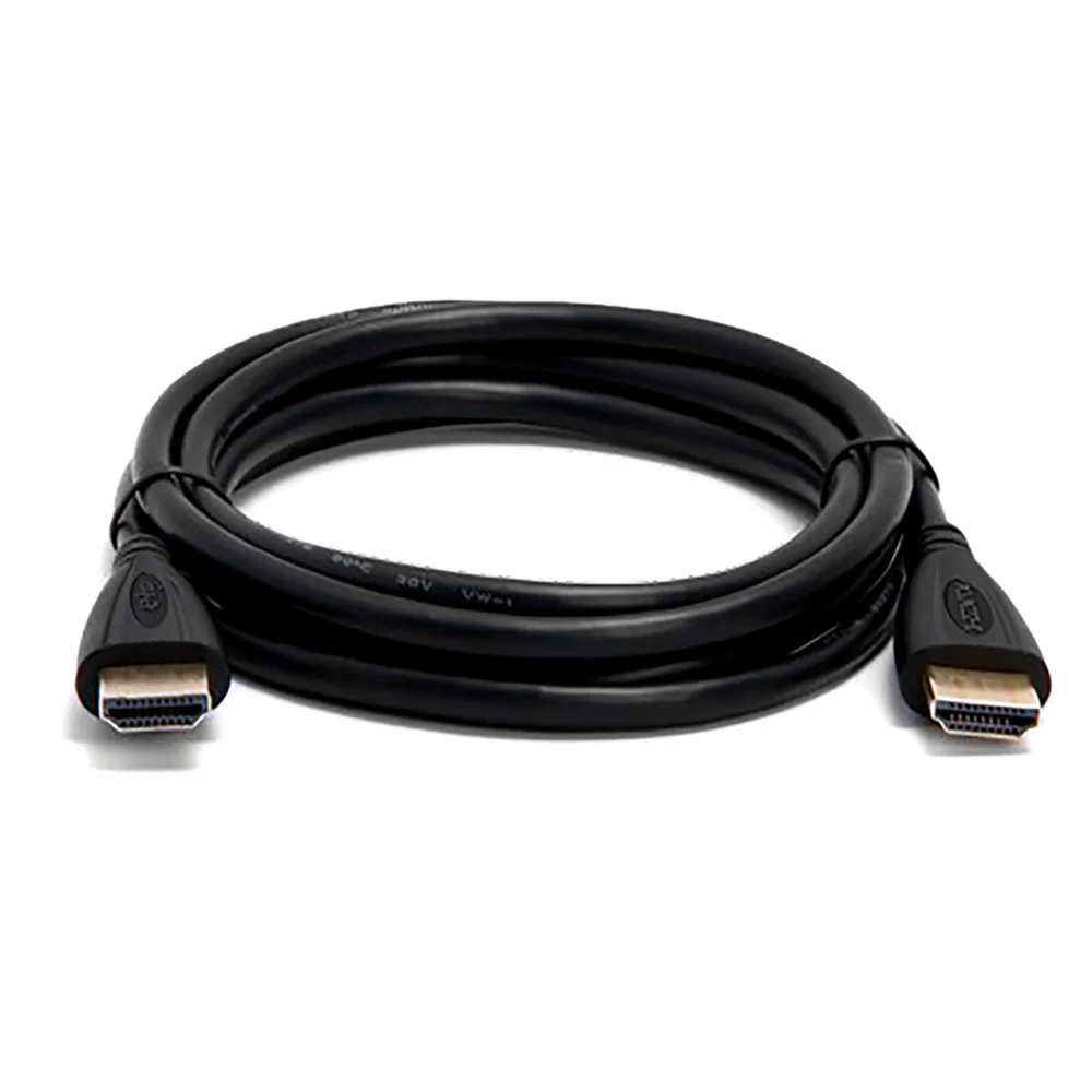 Imagem 4 de 5 do produto Cabo HDMI Alta Performance V2.0, 4k Ultra Hd, Arc E Ethernet, Conectores Banhados A Ouro 24k Com, Com 10 Metros, Preto, Hd4k100, Elg