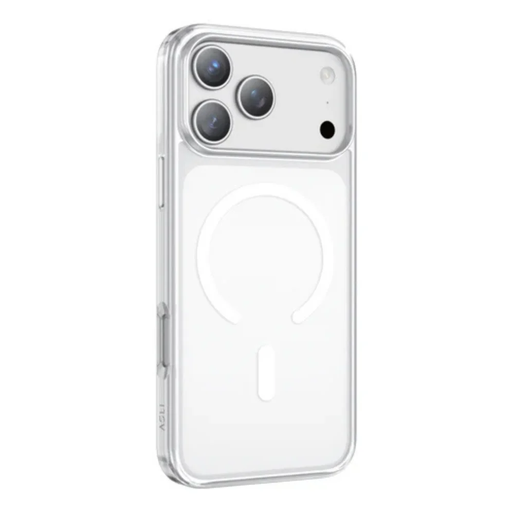 Imagem 4 de 5 do produto Capa Transparente Magsafe Com Bordas Grip Iph 17 Pro Max