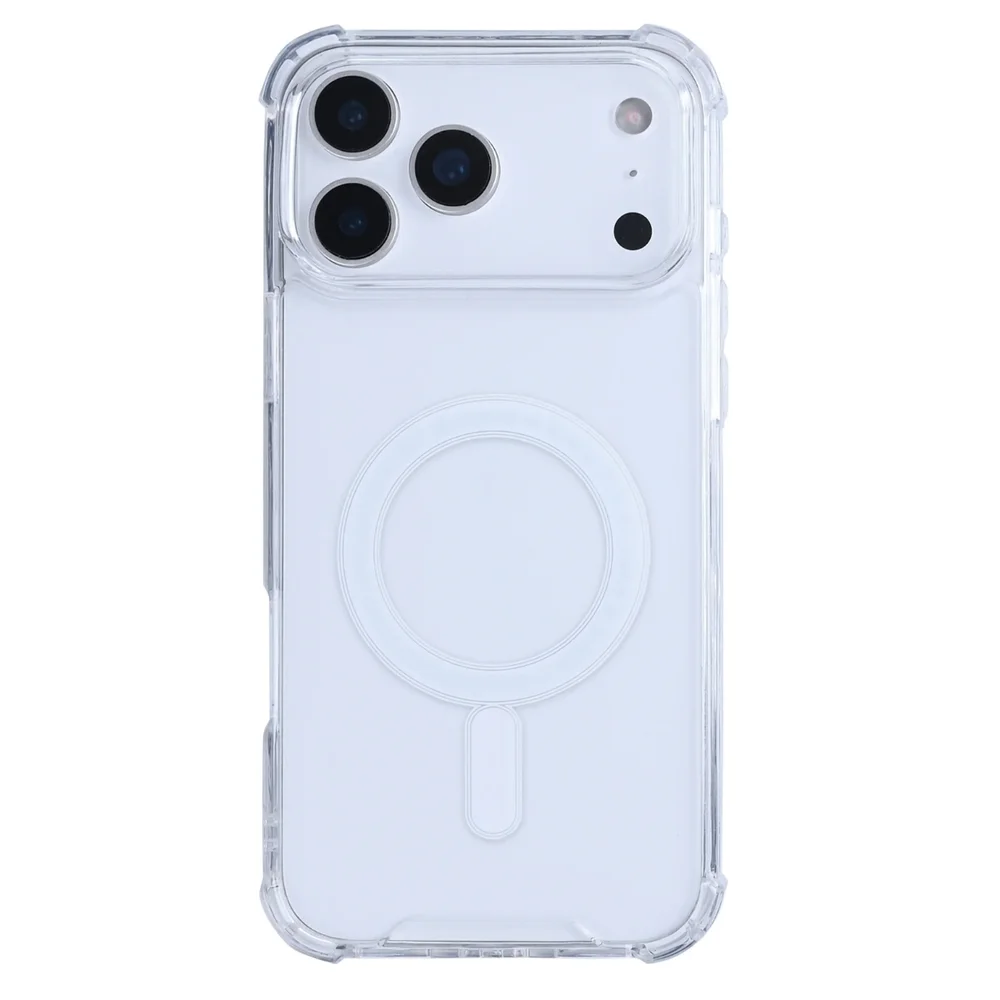 Imagem 4 de 5 do produto Capa Transparente Magsafe Tpu+pc Reforçada Iph 17 Pro Max