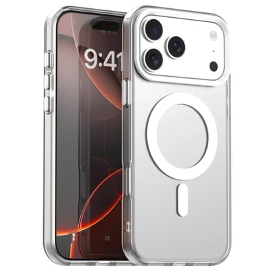 Capa Magsafe Transparente Super Clara Iph 17 Pro Max