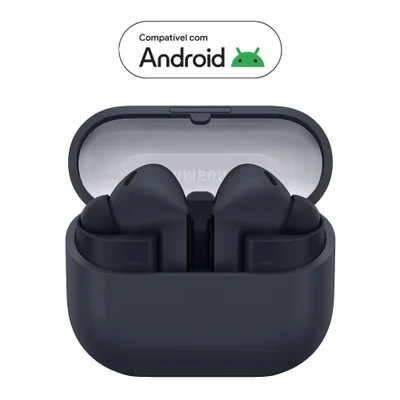 Samsung Galaxy Buds3 Fe, Fone De Ouvido Sem Fio, Cancelamento Ativo De Ruído, Galaxy Ai Preto — foto 5