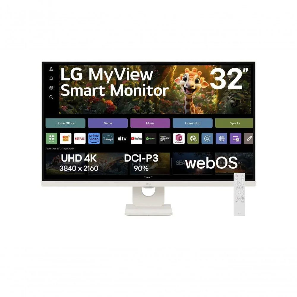 webOS搭載 27インチLG MyView Smart Monitor Produtos com até 15 OFF no PIX KaBuM