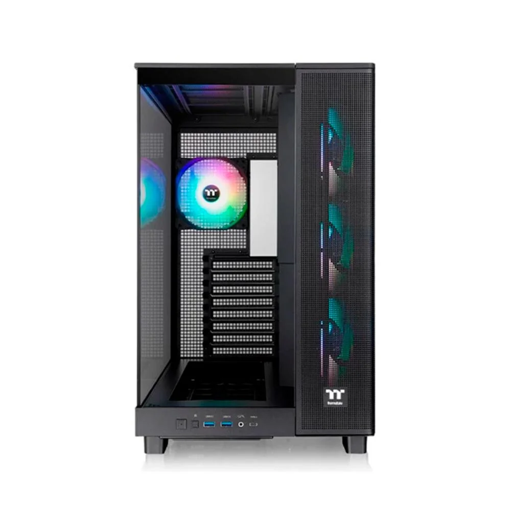 Imagem 4 de 5 do produto Gabinete Thermaltake View 380 Xl Tg Mid Tower Com 4 Fans Ca-11e-00m1wn-00 Preto