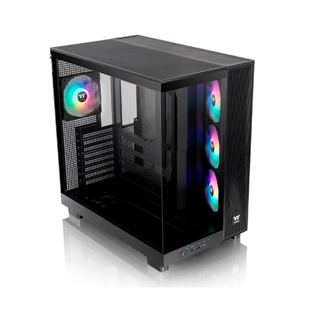 Imagem 5 de 5 do produto Gabinete Thermaltake View 380 Xl Tg Mid Tower Com 4 Fans Ca-11e-00m1wn-00 Preto