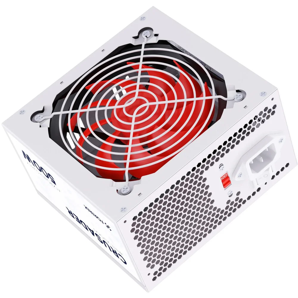 Imagem 2 de 5 do produto Fonte Gamer Atx Fortrek Crusader 500w Branca