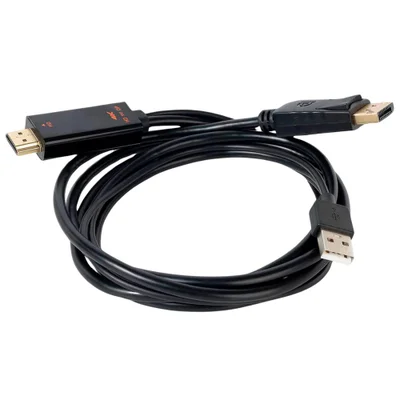Cabo Adaptador HDMI Para Displayport 4k