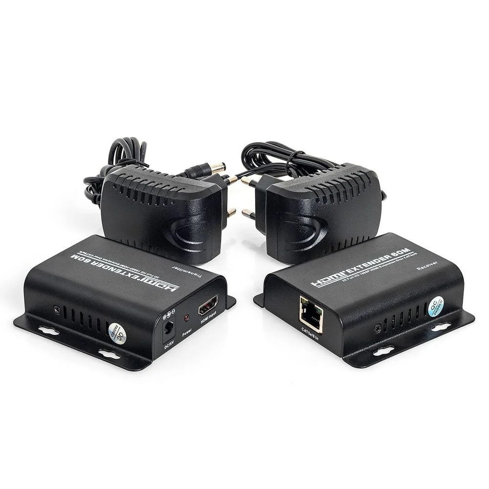 Imagem 3 de 5 do produto Extensor HDMI 60 Metros - Cat6 - 3d - 1080p