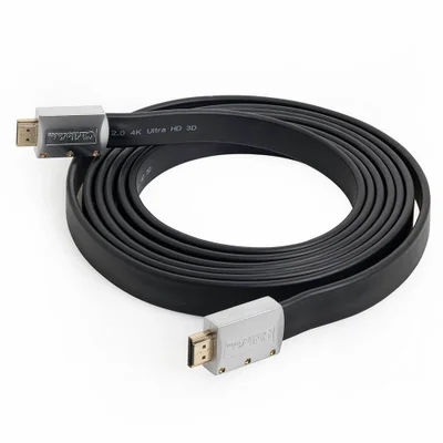 Cabo HDMI 2.0 Flat Desmontável,19 Pinos, 4k, Ultra Hd, 3d - 5 Metros