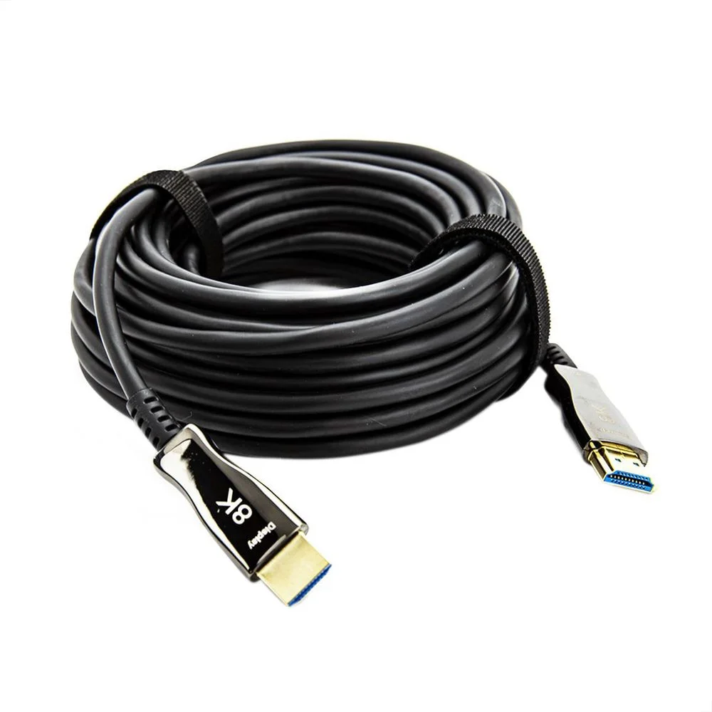Imagem 4 de 5 do produto Cabo HDMI 2.1 8k Fibra Óptica 30 Metros 30 Mt