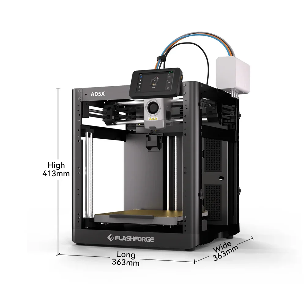 Imagem 5 de 5 do produto Impressora 3d Fdm Aberta Flashforge Adventurer 5x Ad5x 110v