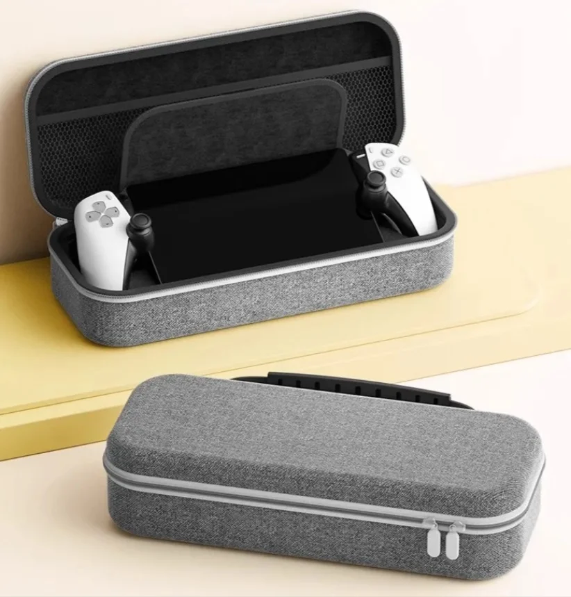 Imagem 2 de 5 do produto Case Estojo Rígido Para Ps5 Portal Bolsa + Pelicula Vidro
