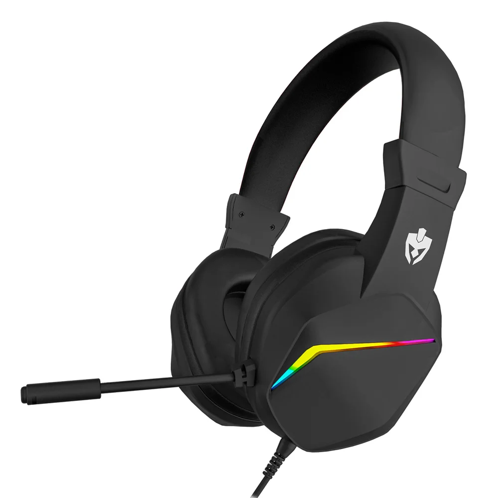 Imagem 4 de 5 do produto Headset Gamer Evolut Rocker,  Driver 40mm,  Cabo Usb, Iluminação RGB, Microfone - Eg310