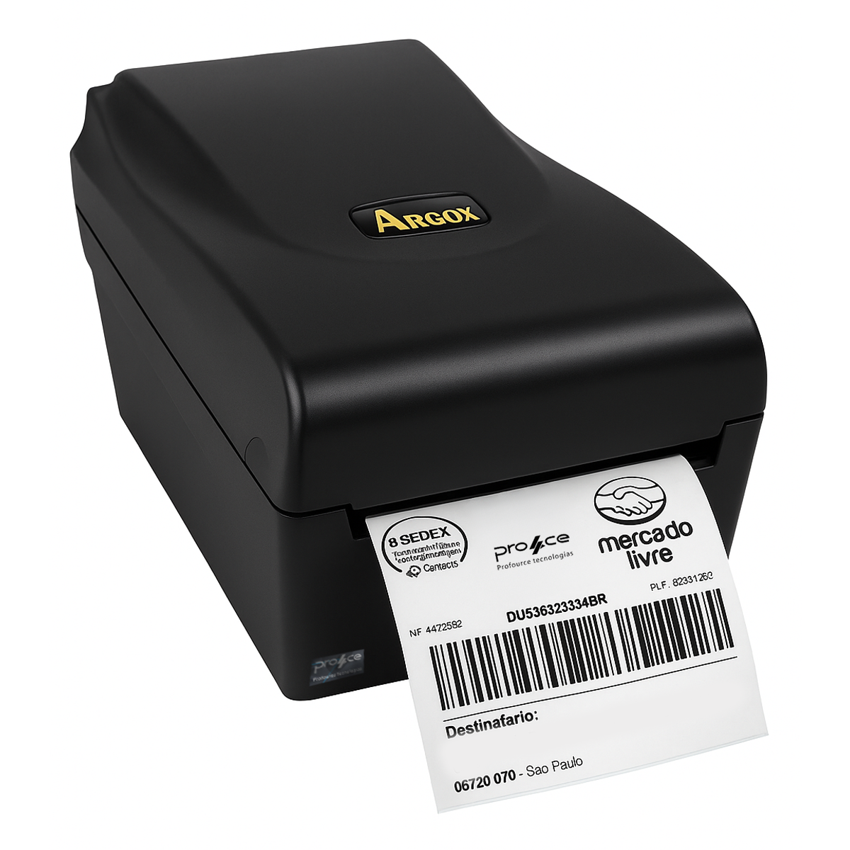 Impressora De Etiquetas Argox Os-214 Ex Pro Usb/serial/eth Preta