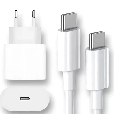 Carregador Usb-c Turbo Para Iphone 15, 15 Pro, 15 Pro MA\X, C/samsung Galaxy, Super Rápido