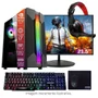 Computador PC Gamer Completo Tob Intel Core i7 16gb De Memória SSD 240GB Placa De Video Geforce 4gb Monitor 21.5 Com Teclado, Mouse, Mouse Pad E Headset