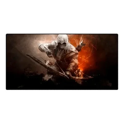 Mouse Pad Gamer Speed Grande 700x350x3 Mm - Assassino Modelo Mp-7035c