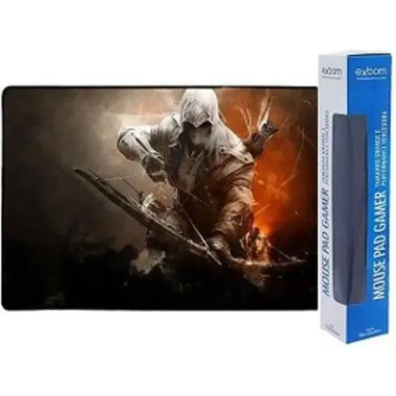 Imagem 4 de 4 do produto Mouse Pad Gamer Speed Grande 700x350x3 Mm - Assassino Modelo Mp-7035c