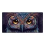 Mouse Pad Gamer Gigante Tecido De Coruja Olhos Famintos 700x350x3 Mm Mousepad Grande Mp-7035c