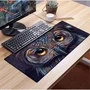 Mouse Pad Gamer Gigante Tecido De Coruja Olhos Famintos 700x350x3 Mm Mousepad Grande Mp-7035c