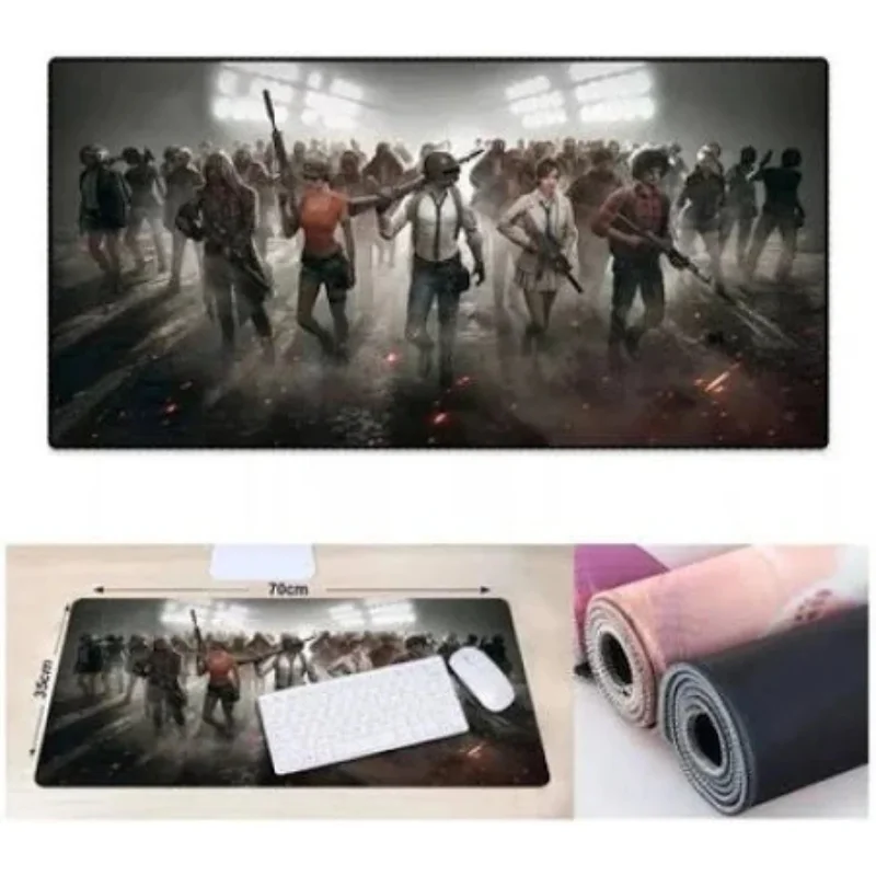 Imagem 4 de 4 do produto Mouse Pad Gamer 700 X 350 X 3 Mm Desenho Do Pu Battlegrounds  Modelo-mp 7035c