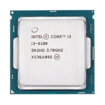 Processador Intel Core i3-6100, 3.70ghz, 3mb Cache, FcLGA 1151, 6ª Geração, Oem