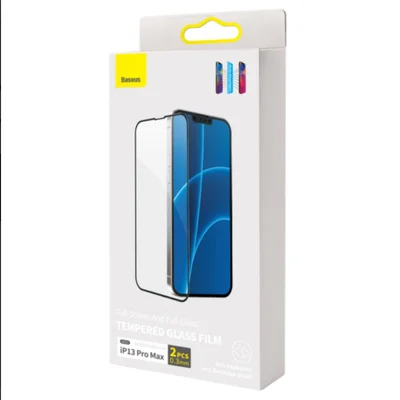 Baseus Iphone 13/13 Pro 0,3 Mm Cy-yms Tela Cheia Vidro Inteiro Super