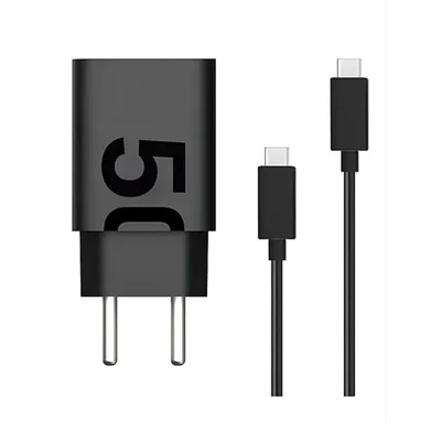 Carregador Premium Fast Turbo Rápido 50w Tipo C Usb-c Power Delivery Quick Charge Com Cabo Compatível Iphone 15, 16, Android Entrada Tipo-C