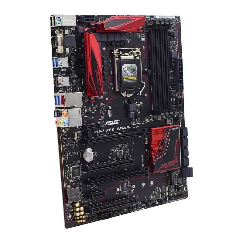 Placa Mae Asu B150 Pro Gaming LGA  1151 64gb Ddr4 Intel i3 i5 i7 6e7ª Geração M2 6