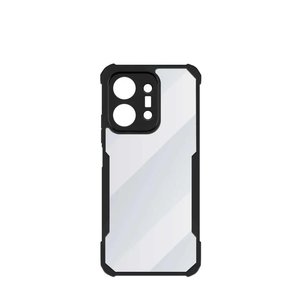 Imagem 2 de 2 do produto Capa Acrílica Anti-impacto Para Redmi 15c / Poco C85, Transparente