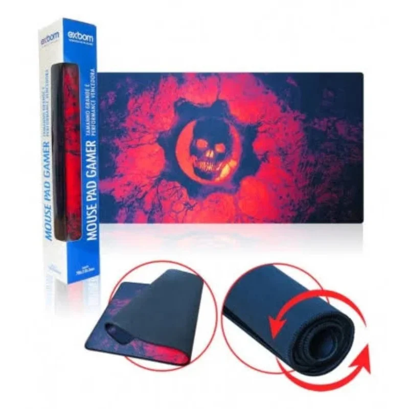 Imagem 2 de 5 do produto Mouse Pad Gamer Jogos Mortais Extra Grande 700x350x3mm Modelo Mp-7035c