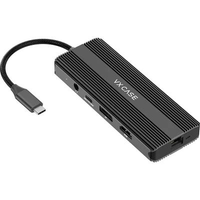 Hub Connect Pro Usb-c 10 Em 1 Vx Case - Cinza