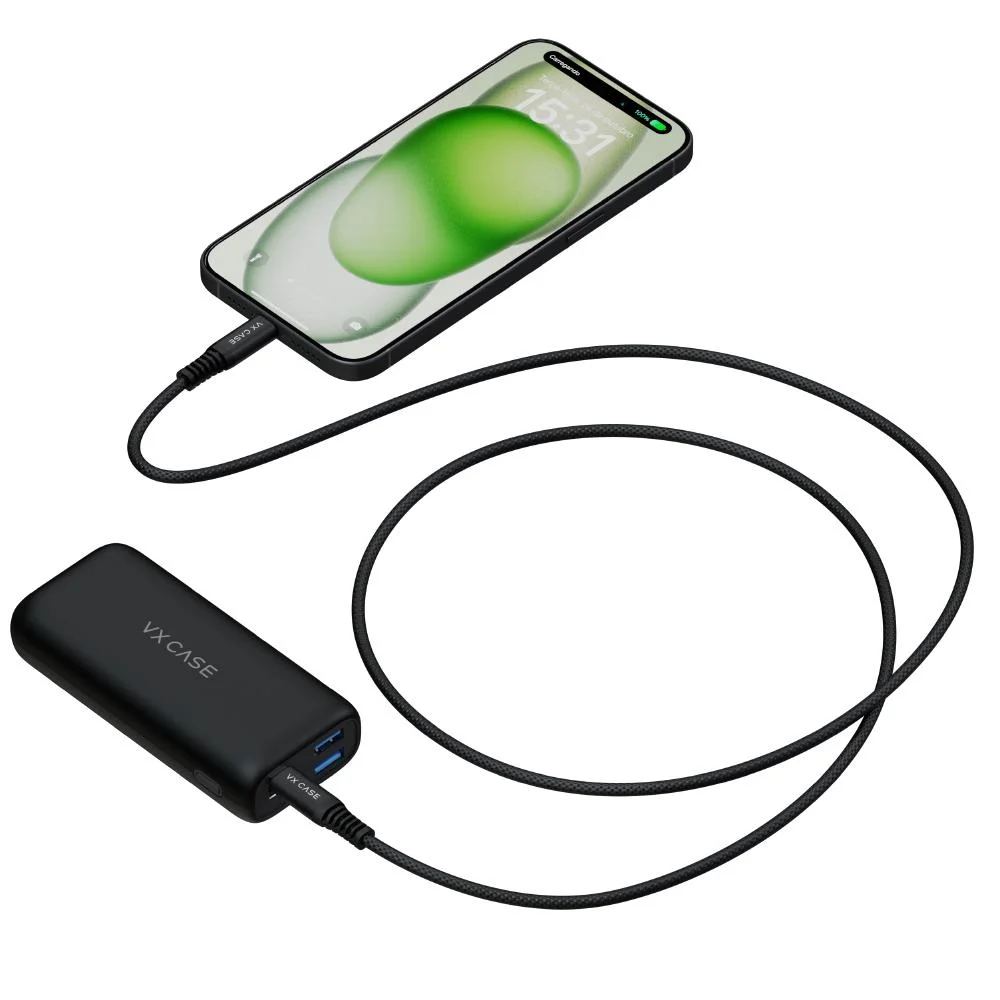Imagem 2 de 5 do produto Carregador Portátil 10.000mah - Nano - Preto