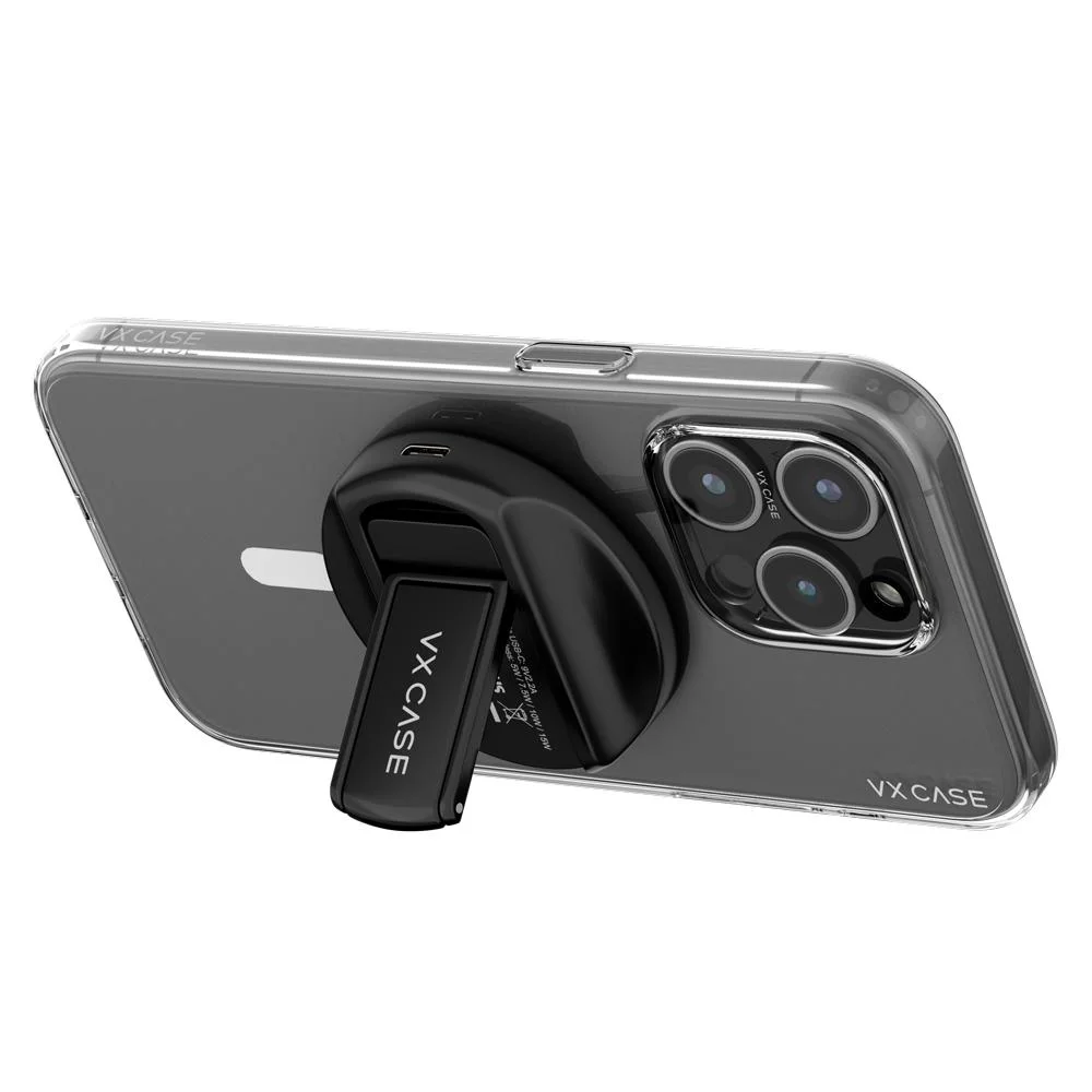 Imagem 2 de 5 do produto Carregador E Suporte Magsafe Para Smartphone - Mag Ring Charger - Preto